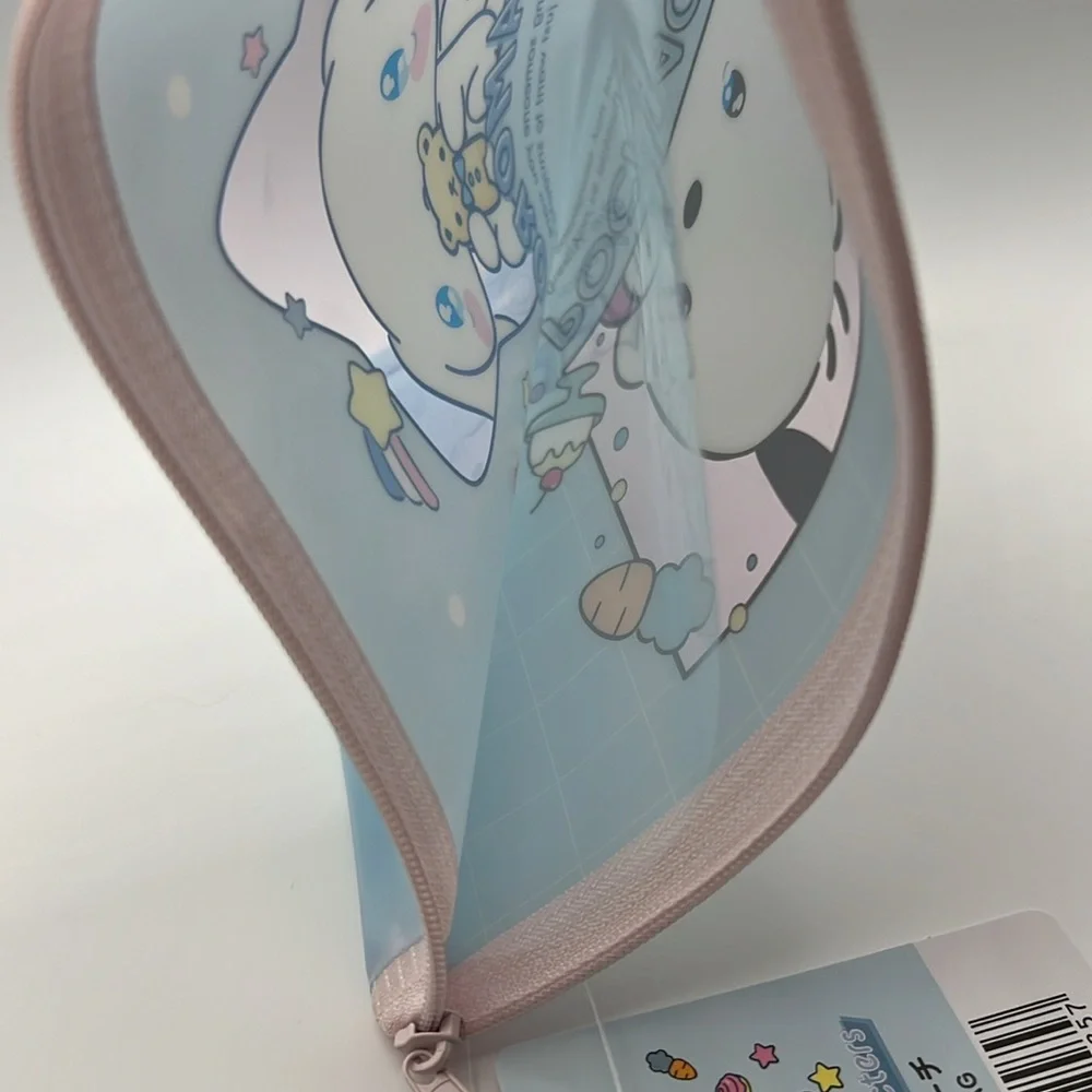 NWT Zipper Bag withh Cinnamoroll and Pochacco